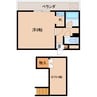 近鉄大阪線（近畿）/真菅駅 徒歩6分 4階 築27年 1Rの間取り