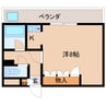近鉄大阪線（近畿）/真菅駅 徒歩6分 2階 築27年 1Rの間取り