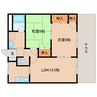 近鉄橿原線/新ノ口駅 徒歩16分 1階 築29年 2LDKの間取り