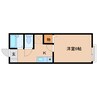 近鉄橿原線/橿原神宮前駅 徒歩7分 2階 築27年 1Kの間取り