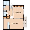 近鉄大阪線（近畿）/松塚駅 徒歩15分 2階 築20年 1LDKの間取り