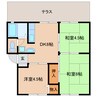 近鉄大阪線（近畿）/真菅駅 徒歩5分 1階 築34年 3DKの間取り