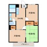近鉄橿原線/田原本駅 徒歩16分 2階 築29年 3DKの間取り