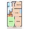 近鉄橿原線/田原本駅 徒歩11分 1階 築28年 3DKの間取り