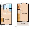 近鉄大阪線（近畿）/大和八木駅 徒歩3分 1-2階 築52年 1LDKの間取り