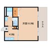 近鉄橿原線/畝傍御陵前駅 徒歩7分 1階 築24年 1Kの間取り