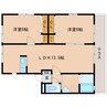 近鉄橿原線/田原本駅 徒歩6分 1階 築20年 2LDKの間取り