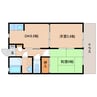 近鉄大阪線（近畿）/大和八木駅 徒歩5分 1階 築22年 2DKの間取り
