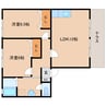 近鉄南大阪線/岡寺駅 徒歩3分 1階 築23年 2LDKの間取り