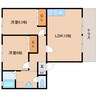 近鉄南大阪線/岡寺駅 徒歩3分 1階 築23年 2LDKの間取り