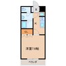 近鉄橿原線/笠縫駅 徒歩7分 2階 築18年 1Kの間取り