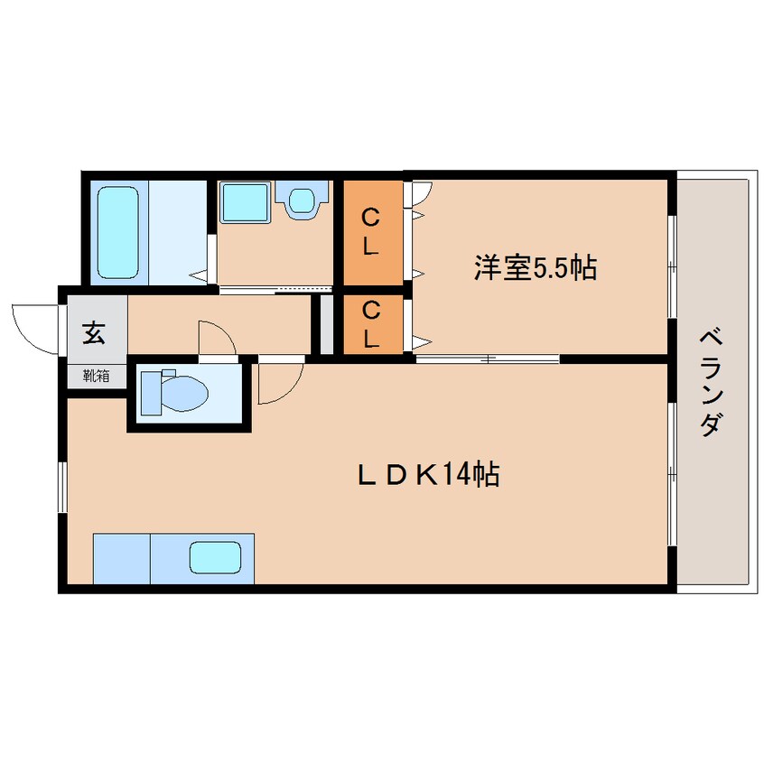 間取図 近鉄橿原線/八木西口駅 徒歩3分 4階 築16年