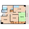 近鉄南大阪線/橿原神宮前駅 徒歩2分 2階 築33年 3LDKの間取り