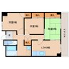 近鉄南大阪線/橿原神宮前駅 徒歩2分 4階 築34年 3LDKの間取り