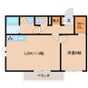 近鉄大阪線（近畿）/大和八木駅 徒歩14分 2階 築15年 1LDKの間取り