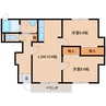 近鉄橿原線/笠縫駅 徒歩9分 1階 築15年 2LDKの間取り