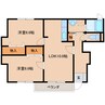 近鉄橿原線/笠縫駅 徒歩9分 1階 築15年 2LDKの間取り