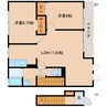近鉄大阪線（近畿）/大和八木駅 徒歩6分 2階 築15年 2LDKの間取り