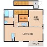 近鉄大阪線（近畿）/大和八木駅 徒歩14分 2階 築14年 1LDKの間取り