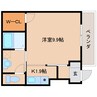近鉄大阪線（近畿）/大和八木駅 徒歩16分 1階 築14年 1Kの間取り