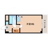 近鉄橿原線/畝傍御陵前駅 徒歩1分 4階 築29年 1Rの間取り