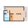近鉄橿原線/八木西口駅 徒歩5分 5階 築36年 1Rの間取り