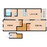 桜井線<万葉まほろば線>/畝傍駅 徒歩16分 2階 築14年 2LDKの間取り