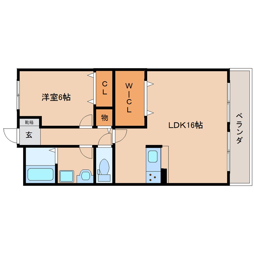 間取図 近鉄橿原線/八木西口駅 徒歩18分 1階 築11年