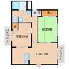 近鉄大阪線（近畿）/大和八木駅 徒歩9分 2階 築30年 2LDKの間取り