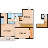 近鉄大阪線（近畿）/耳成駅 徒歩6分 2階 築13年 2LDKの間取り