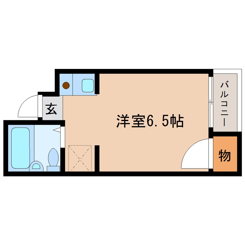 間取図 近鉄橿原線/橿原神宮前駅 徒歩2分 2階 築28年