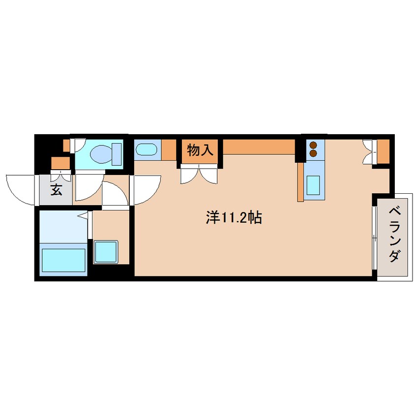 間取図 近鉄大阪線（近畿）/大和八木駅 徒歩12分 1階 築9年