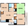 近鉄橿原線/大和八木駅 徒歩15分 3階 築32年 3DKの間取り