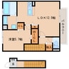 近鉄橿原線/新ノ口駅 徒歩9分 2階 築8年 1LDKの間取り