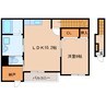 近鉄橿原線/大和八木駅 徒歩13分 2階 築7年 1LDKの間取り