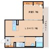 近鉄大阪線（近畿）/大和八木駅 徒歩6分 2階 築3年 1LDKの間取り