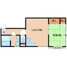 近鉄南大阪線/壺阪山駅 徒歩1分 3階 築41年 1LDKの間取り