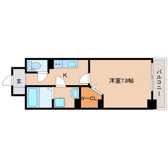 間取図 近鉄橿原線/新ノ口駅 徒歩8分 2階 建築中