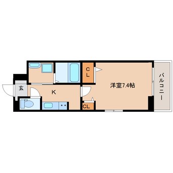 間取図 近鉄大阪線（近畿）/耳成駅 徒歩9分 2階 建築中