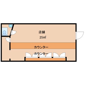 間取図 近鉄南大阪線/坊城駅 徒歩11分 2階 築31年