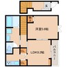 近鉄橿原線/田原本駅 徒歩8分 2階 1年未満 1LDKの間取り