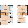 近鉄大阪線（近畿）/真菅駅 徒歩7分 1-2階 築51年 3DKの間取り