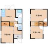 近鉄大阪線（近畿）/真菅駅 徒歩7分 1-2階 築51年 3DKの間取り