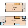 近鉄大阪線（近畿）/真菅駅 徒歩12分 1階 築52年 1LDKの間取り