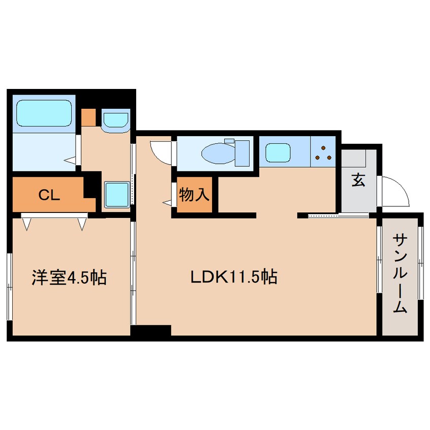 間取図 近鉄大阪線（近畿）/耳成駅 徒歩12分 1階 建築中