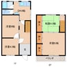 近鉄大阪線（近畿）/大和八木駅 徒歩10分 1-2階 築54年 4DKの間取り