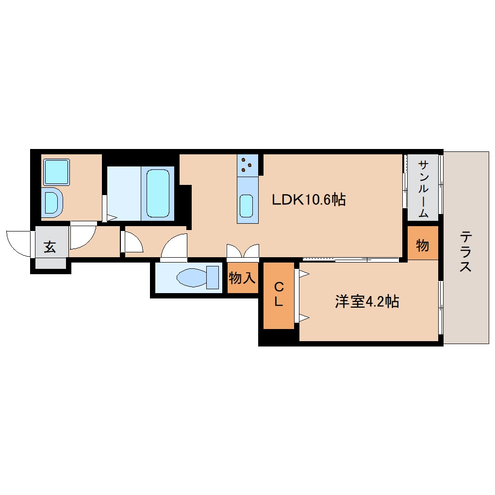間取り図 近鉄大阪線（近畿）/真菅駅 徒歩5分 1階 建築中
