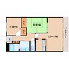 近鉄大阪線（近畿）/桜井駅 徒歩20分 2階 築28年 2LDKの間取り