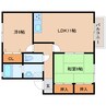 近鉄大阪線（近畿）/桜井駅 徒歩15分 1階 築26年 2LDKの間取り