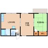 近鉄大阪線（近畿）/桜井駅 徒歩23分 1階 築38年 2LDKの間取り